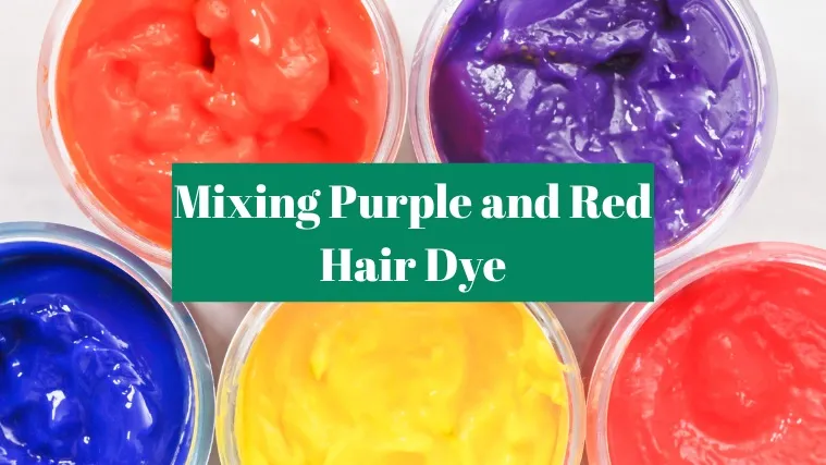 Mixing Purple and Red Hair Dye